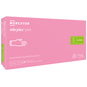 Nitrylex Nitrilhandschuhe S Pink